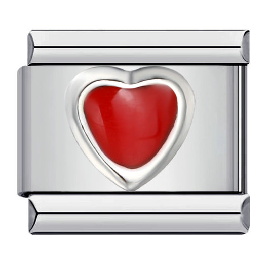 Gold Plated Enamel Italian Charm Stainless Steel