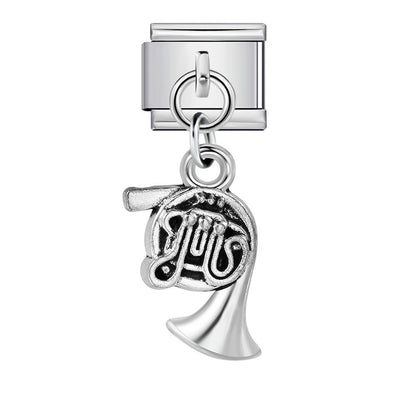 Musical Instrument Italian Charm Bracelet DIY Hook Charms