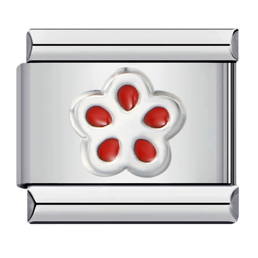 Gold Plated Enamel Italian Charm Stainless Steel