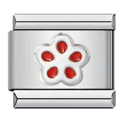 Gold Plated Enamel Italian Charm Stainless Steel