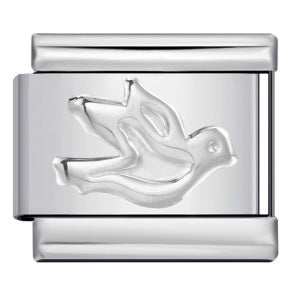 Gold Plated Enamel Italian Charm Stainless Steel
