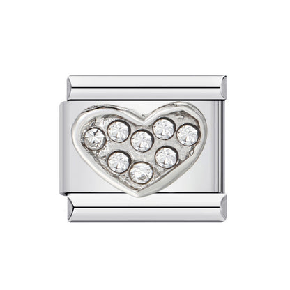 Inlaid new arrival stainless steel welded oil dripping diy italian module bracelet italian charm bracel