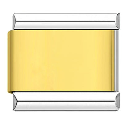 Single italian module bracelet diy gold-silver stainless steel bracelet italian charms