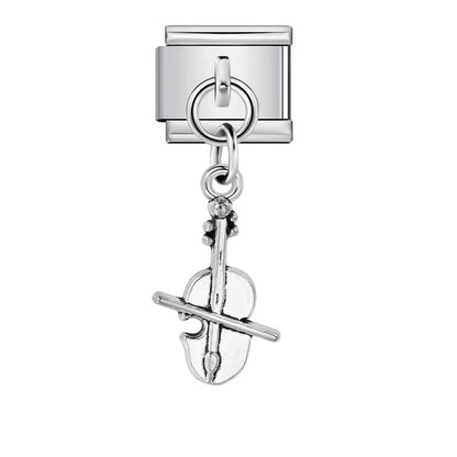 Musical Instrument Italian Charm Bracelet DIY Hook Charms