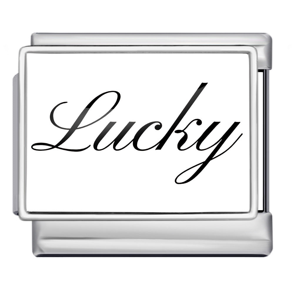 Photo Angel Gold Plated Enamel Italian Charm Links Stainless Steel