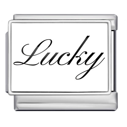 Photo Angel Gold Plated Enamel Italian Charm Links Stainless Steel
