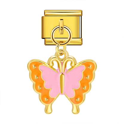Cute Pendant Hook Style Stainless Steel Italian Charm Links